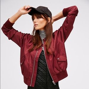 Free People bomber jacket